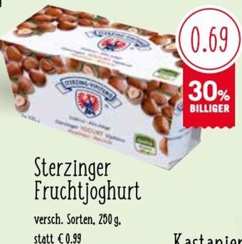 MPreis Sterzinger Fruchtjoghurt 250 g Angebot