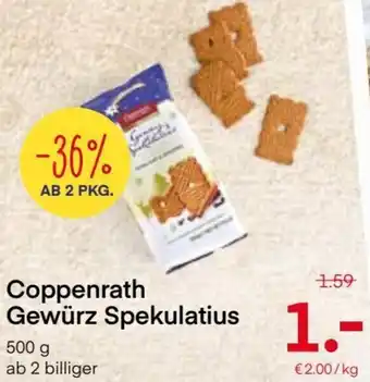 MPreis Coppenrath Gewürz Spekulatius 500 g Angebot