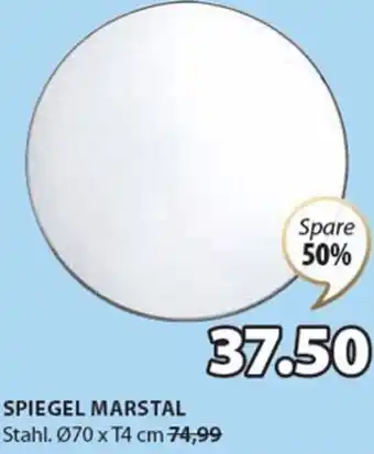JYSK Spiegel Marstal ø70 x T4 cm Angebot