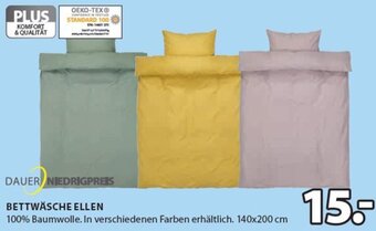 JYSK Bettwäsche Ellen 140 x 200 cm Angebot