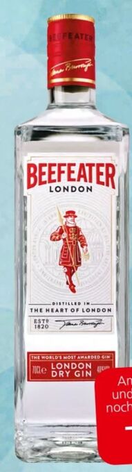 Spar London dry gin Angebot