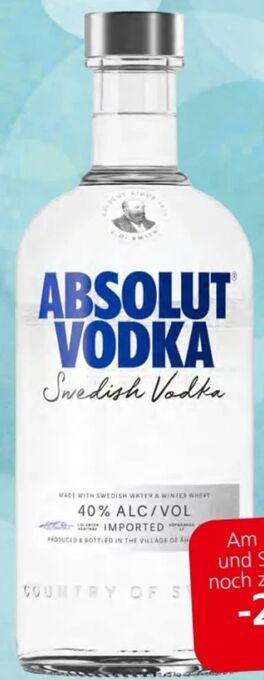 Spar Vodka Angebot