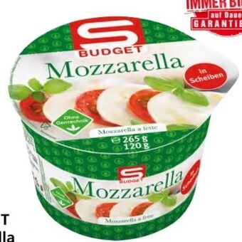 Spar Mozzarella Angebot