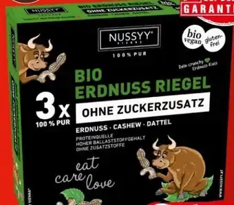 Spar Bio erdnuss riegel crunchy Angebot