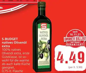 SPAR Gourmet S-Budget natives Olivenöl extra 0,75 lt Angebot