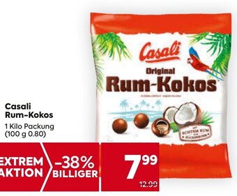 Billa Casali Rum-Kokos 1 kilo Angebot