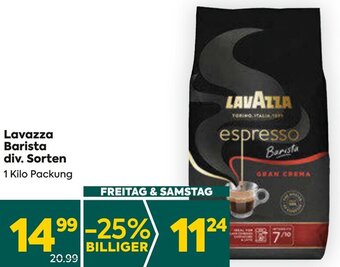 Billa Lavazza Barista 1 kilo Angebot