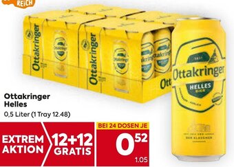 Billa Ottakringer Helles 0,5 Liter Angebot