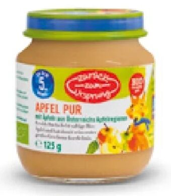 Hofer Bio-fruchtbrei apfel Angebot