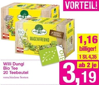 Sutterlüty Willi Dungl Bio Tee 20 Teebeutel Angebot