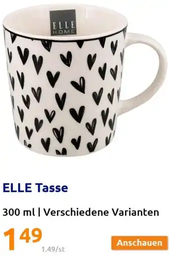 Action Elle Tasse 300 ml Angebot