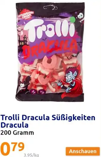 Action Trolli dracula Süßigkeiten Dracula 200 Gramm Angebot