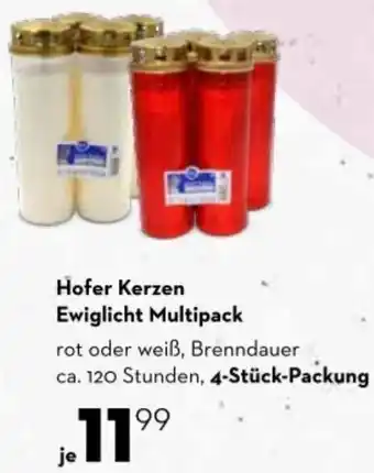 Hofer Kerzen Ewiglicht Multipack