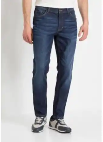 Bonprix Regular fit jeans mit positive denim #1 fabric, tapered Angebot