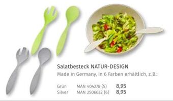 Müller Salatbesteck natur design Angebot