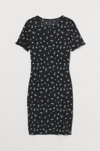 H&M Gesmoktes kleid Angebot