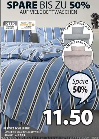 JYSK Bettwäsche Irene 140x200 cm Angebot