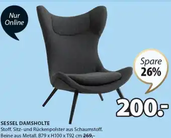 JYSK Sessel Damsholte B79 x H100 x T92 cm Angebot