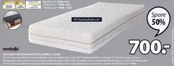 JYSK sembella Taschenfederkernmatratze Sembella S450 90x190/200 cm Angebot
