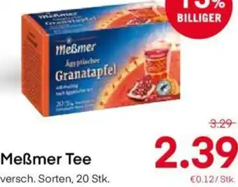 MPreis Meßmer Tee Angebot