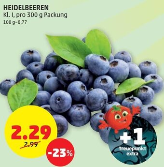 PENNY Heidelbeeren 300 g Angebot