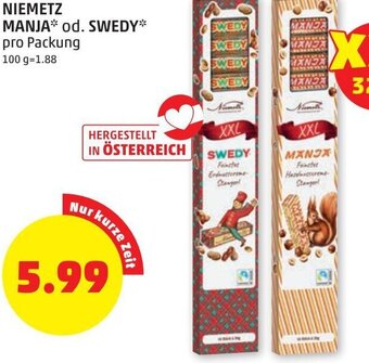 PENNY Niemetz Manja od. Swedy Angebot