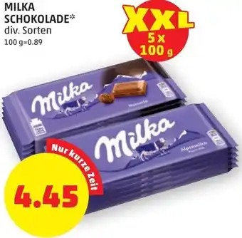 PENNY Milka Schokolade 100 g Angebot