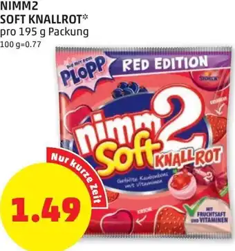 PENNY Nimm2 Soft Knallrot 195 g Angebot