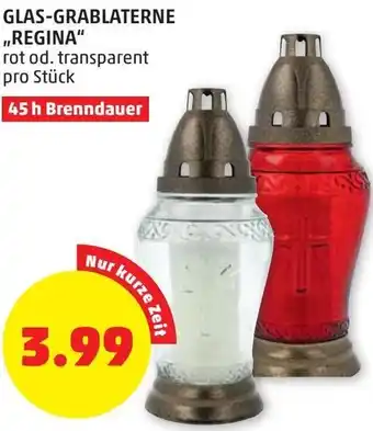 PENNY Glas-Grablaterne ,,Regina" Angebot