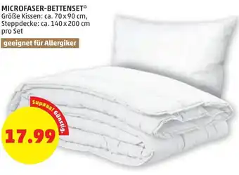 PENNY Microfaser-Bettenset Angebot