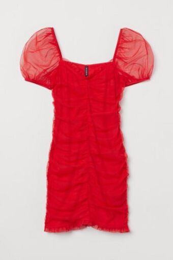 H&M Gerafftes kleid Angebot