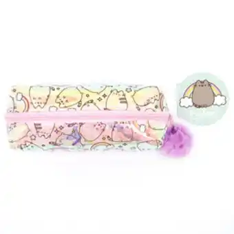 Claire's Pusheen® rainbow pencil case – pink Angebot