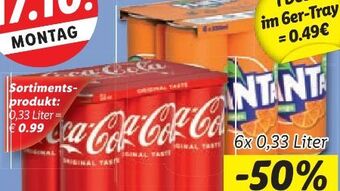 Lidl Coca cola zero Angebot