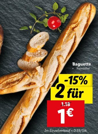 Lidl Baguette Angebot