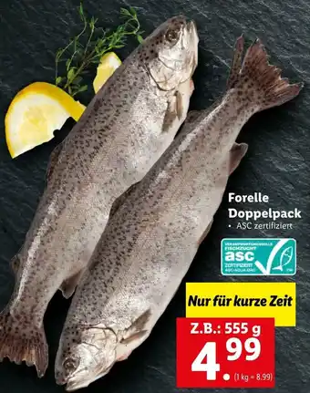 Lidl Forelle Doppelpack 555g Angebot