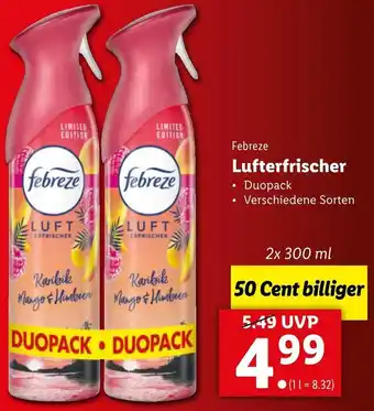 Lidl Lufterfrischer 2x300ml Angebot