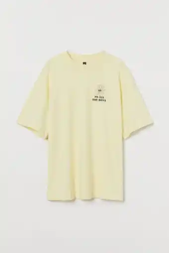 H&M T-shirt mit druck Angebot