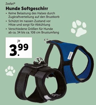 Lidl Hunde Softgeschirr Angebot