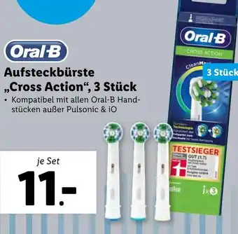 Lidl Oral-B Aufsteckbürte Cross Action Angebot