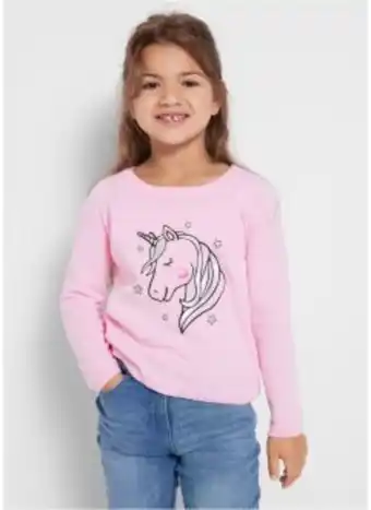 Bonprix Mädchen baumwoll-strickpullover einhorn Angebot