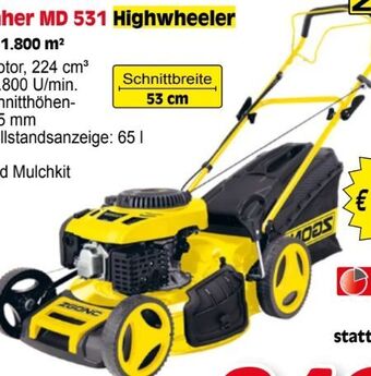 Zgonc Benzin-rasenmäher md 531 Angebot