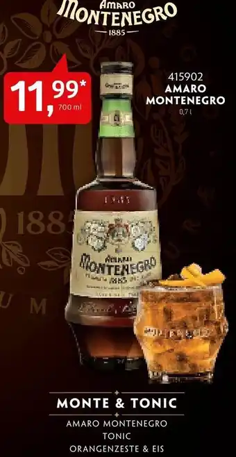 AGM Amaro Montenegro 0,7L Angebot
