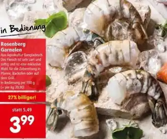 Interspar Rosenberg Garnelen 100 g Angebot