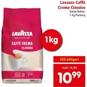 Interspar Lavazza Caffé Crema Classico 1 kg Angebot