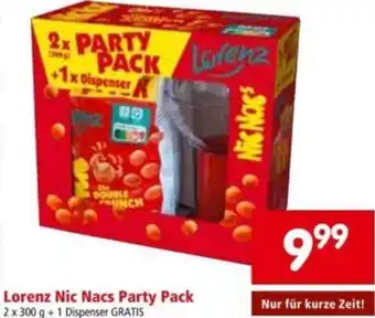 Interspar Lorenz Nic Nacs Party Pack 2 x 300 g Angebot