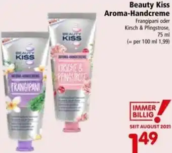 Interspar Beauty Kiss Aroma-Handcreme 75 ml Angebot
