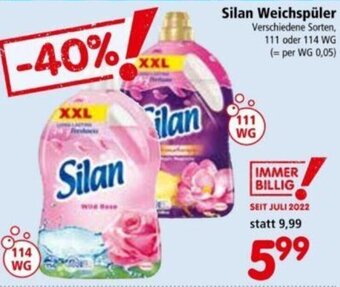 Interspar Silan Weichspüler 111 oder 114 WG Angebot