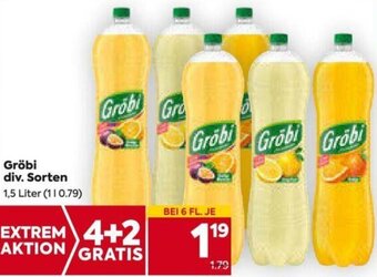 Billa Gröbi 1,5 Liter Angebot