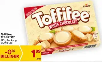 Billa Toffifee 125 g Angebot