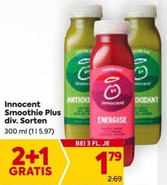 Billa Innocent Smoothie Plus 300 ml Angebot